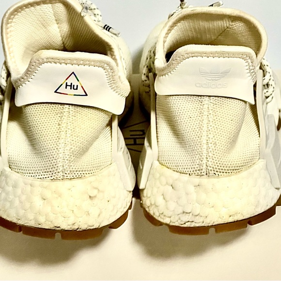 ADIDAS PW HU NMD PRD TRAIL PHARRELL WILLIAMS CREAM WHITE. Size 8 - Picture 5 of 7